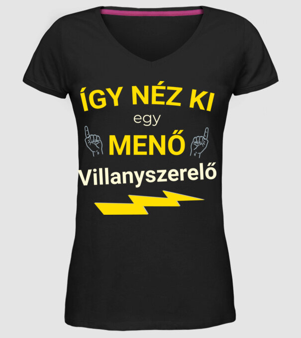  minta fekete pólón