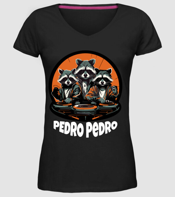  minta fekete pólón