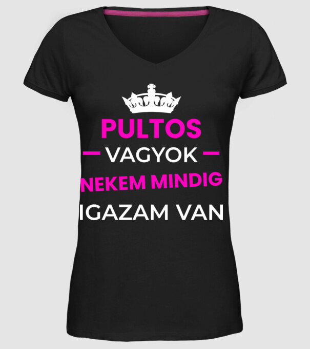  minta fekete pólón