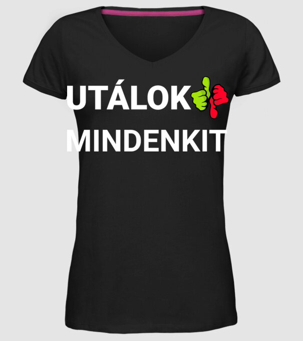  minta fekete pólón
