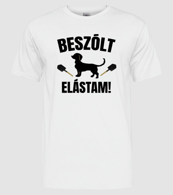  minta fehér pólón