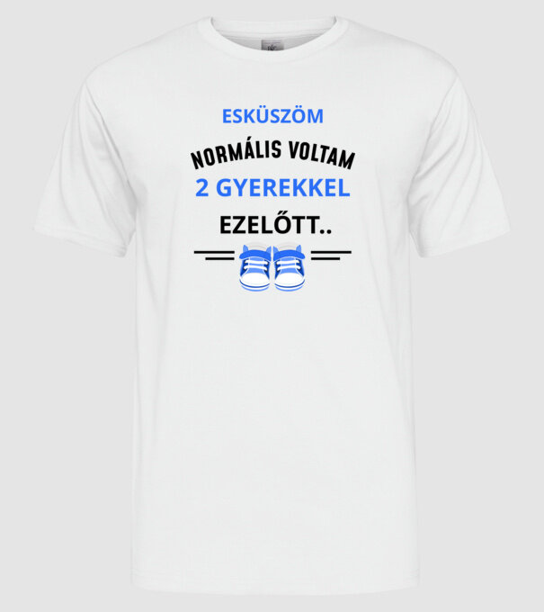  minta fehér pólón