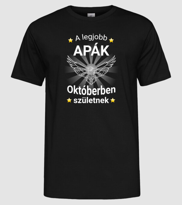  minta fekete pólón