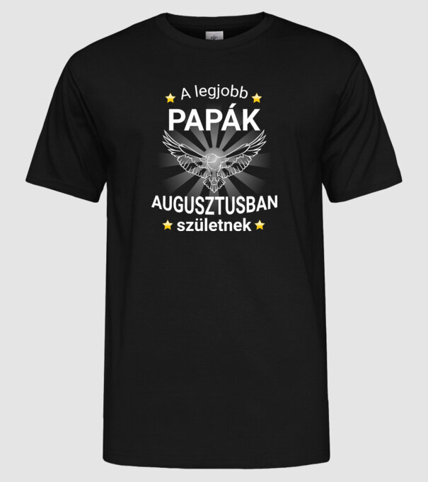  minta fekete pólón