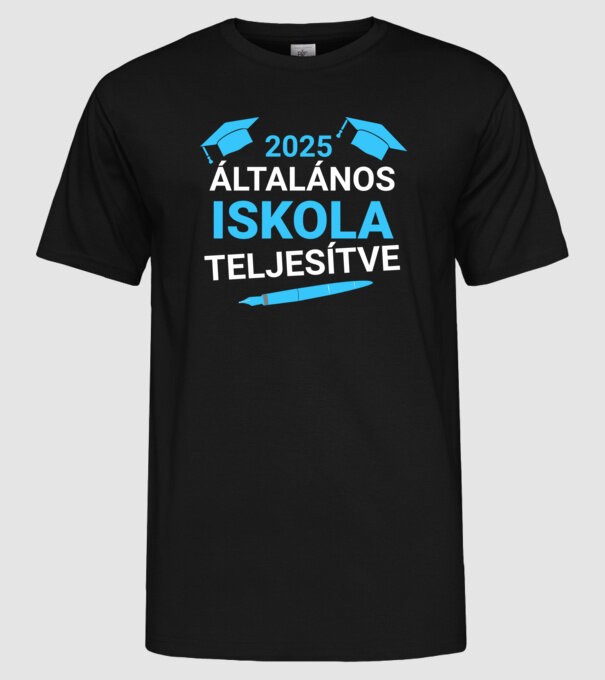  minta fekete pólón