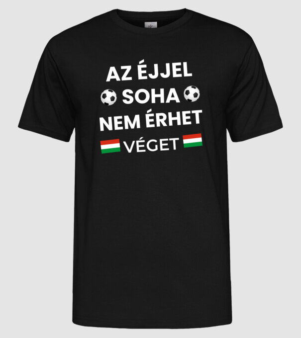  minta fekete pólón