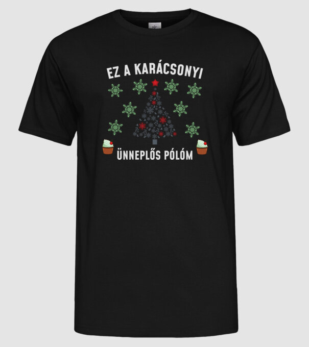  minta fekete pólón