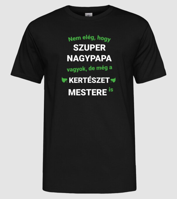 minta fekete pólón