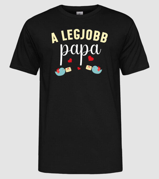  minta fekete pólón