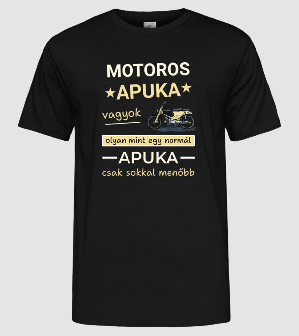  minta fekete pólón