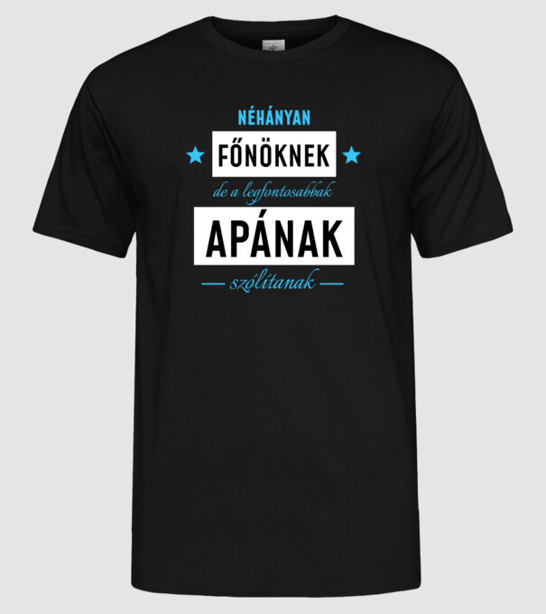  minta fekete pólón