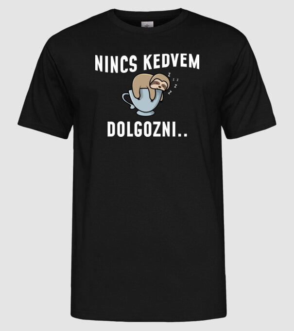  minta fekete pólón