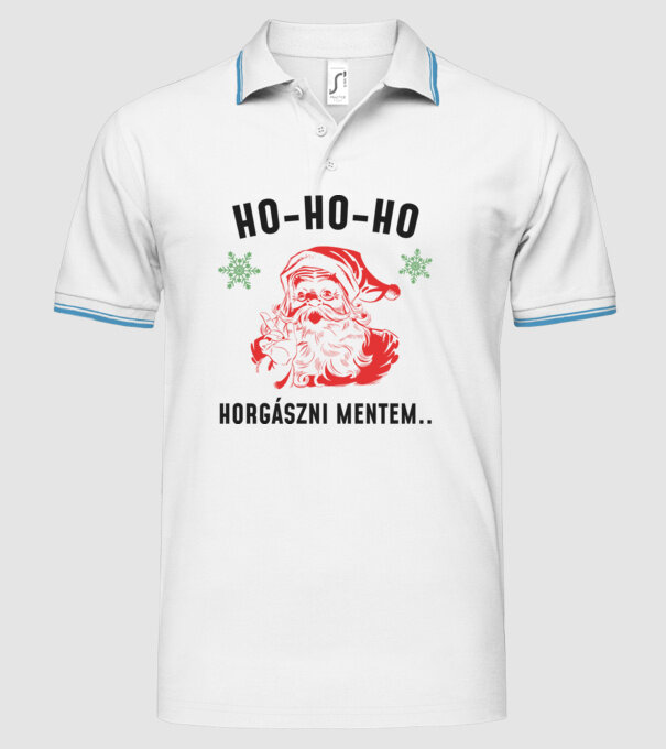  minta fehér pólón