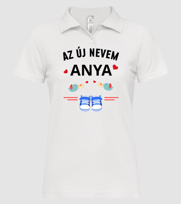  minta fehér pólón
