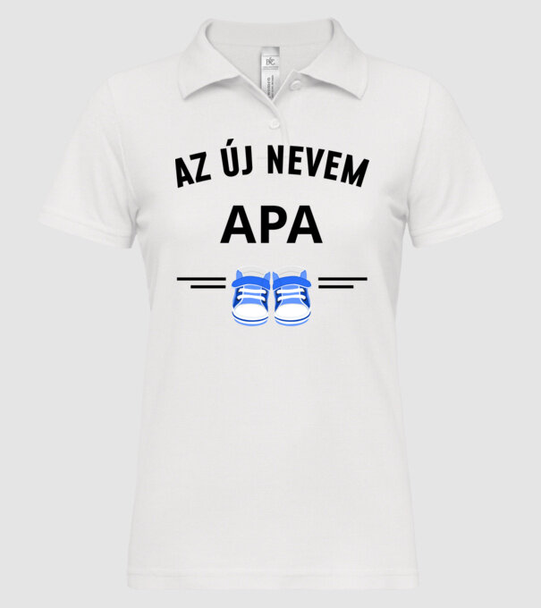  minta fehér pólón