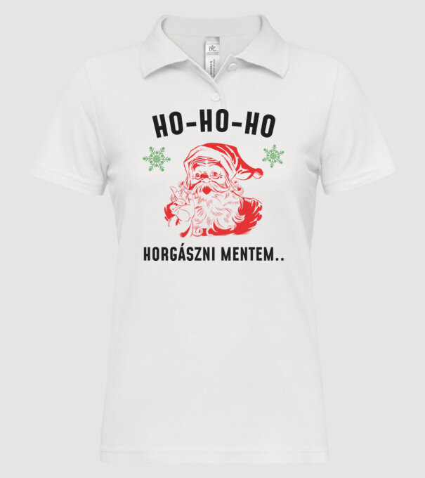  minta fehér pólón