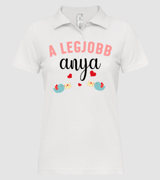  minta fehér pólón