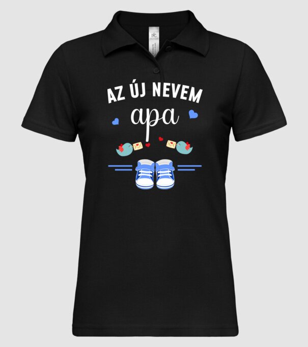  minta fekete pólón