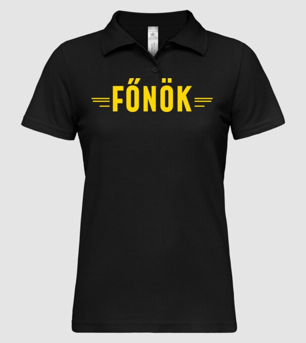  minta fekete pólón