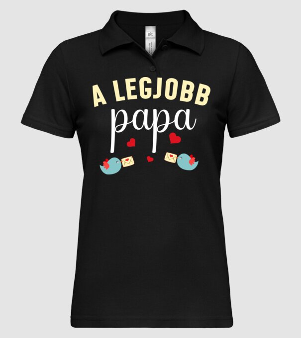  minta fekete pólón