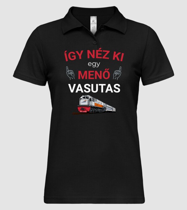  minta fekete pólón