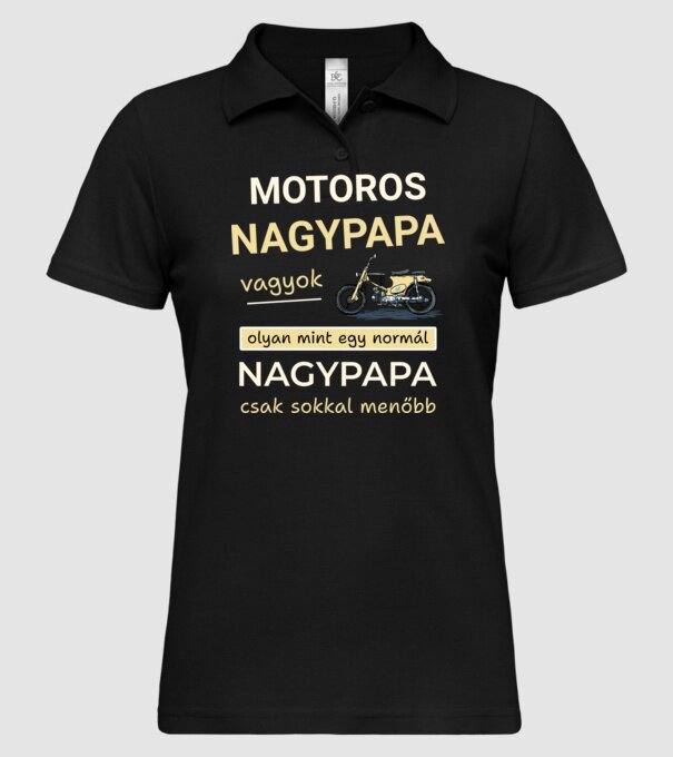  minta fekete pólón