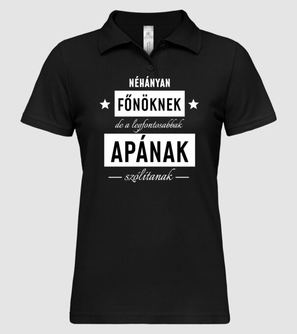  minta fekete pólón