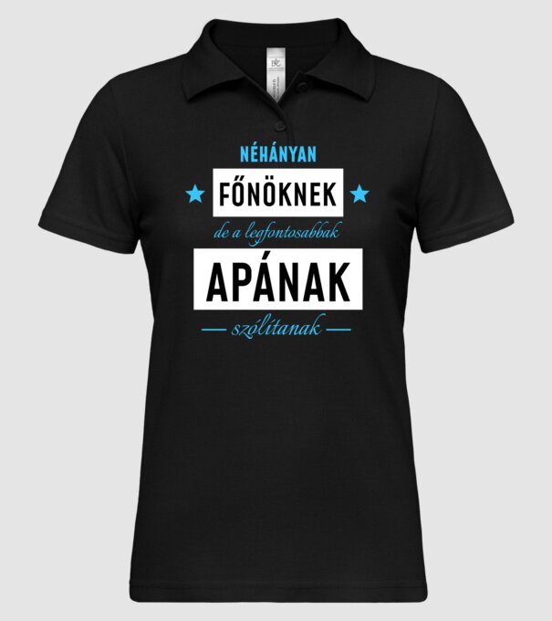  minta fekete pólón