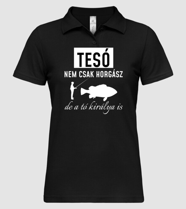  minta fekete pólón