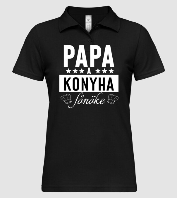  minta fekete pólón