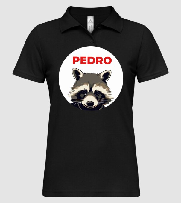  minta fekete pólón