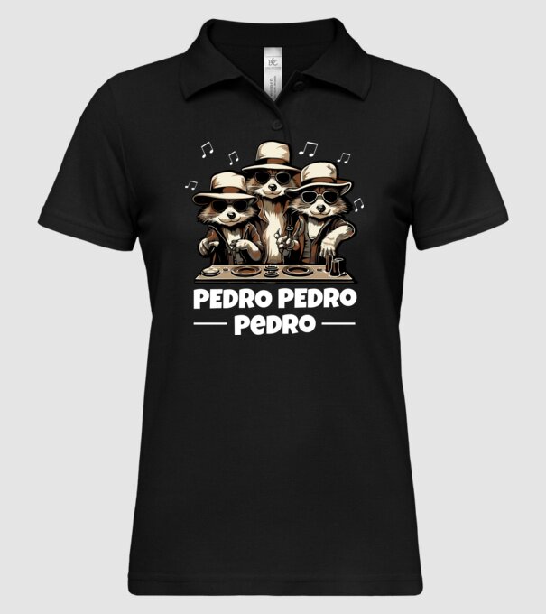  minta fekete pólón
