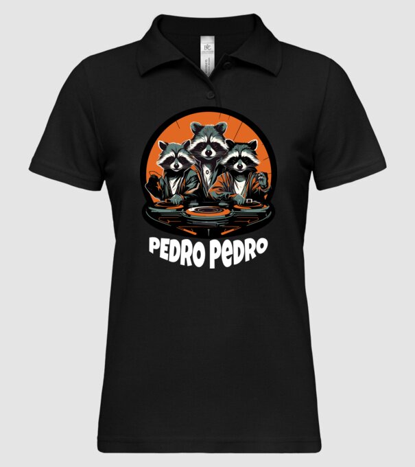  minta fekete pólón