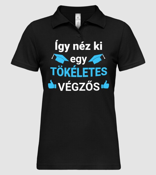  minta fekete pólón