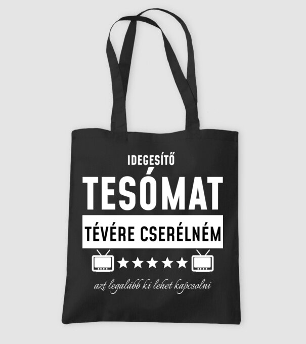  minta fekete pólón