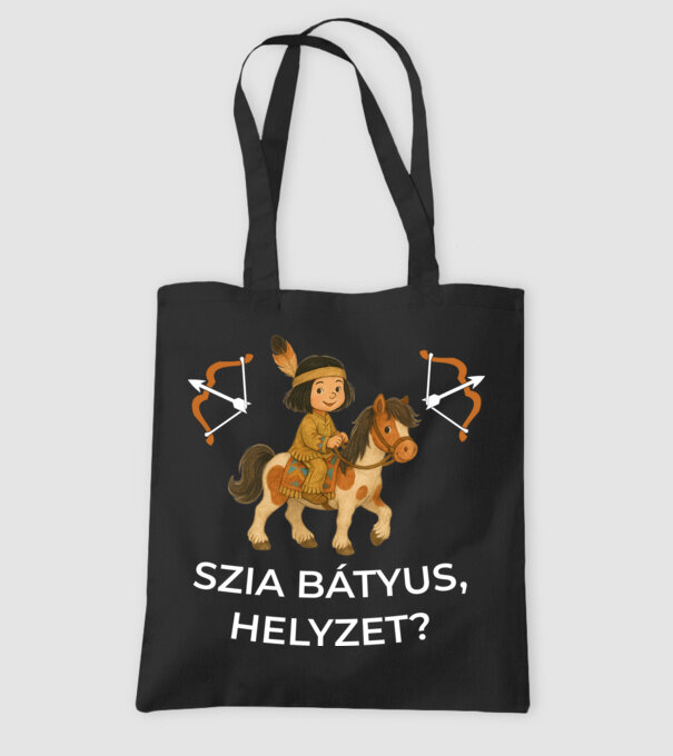  minta fekete pólón