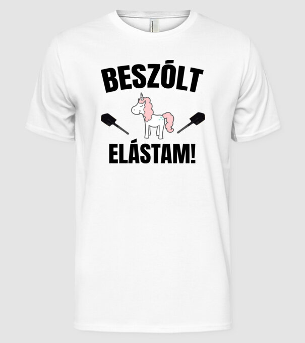  minta fehér pólón