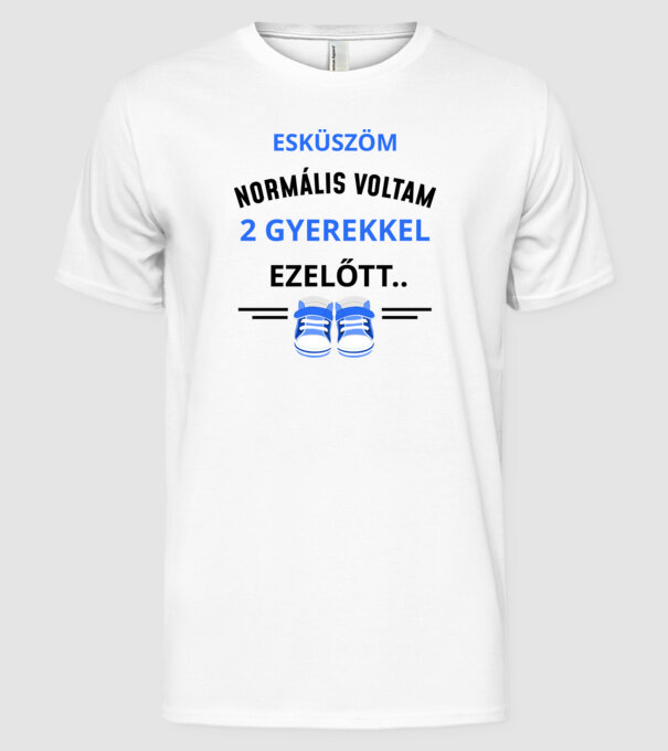 minta fehér pólón