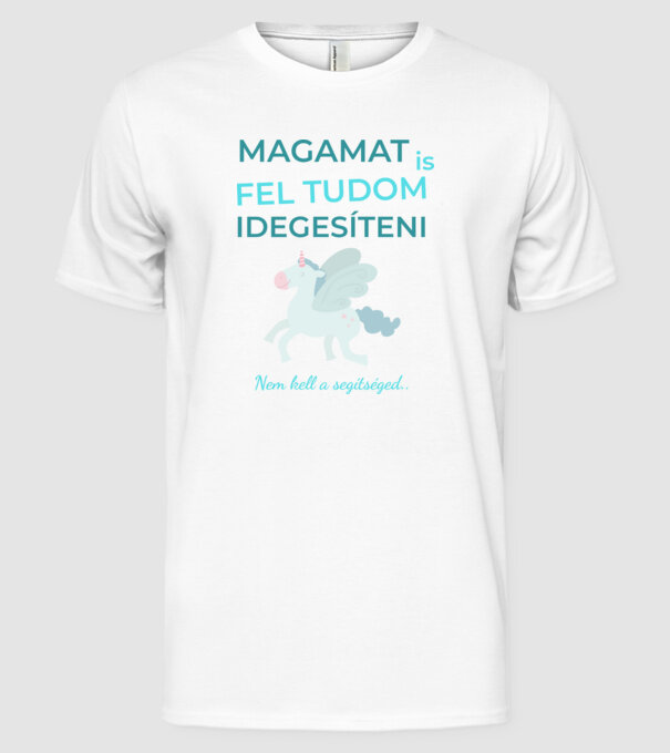 minta fehér pólón