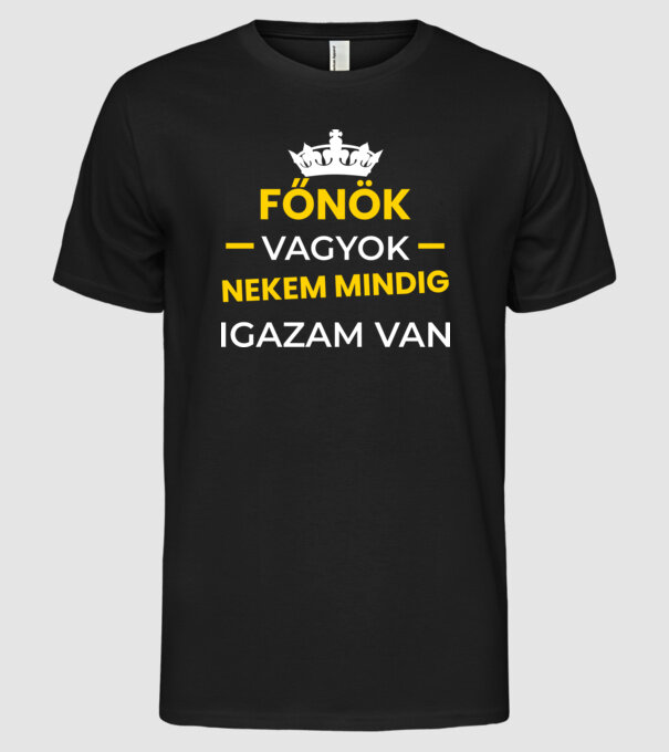  minta fekete pólón