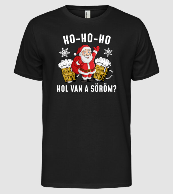  minta fekete pólón