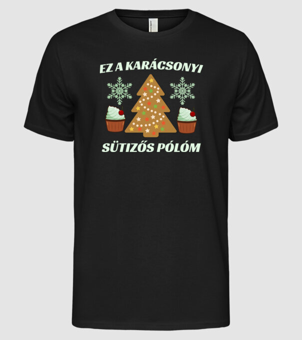  minta fekete pólón