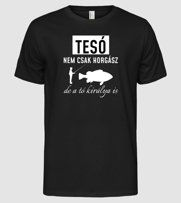  minta fekete pólón