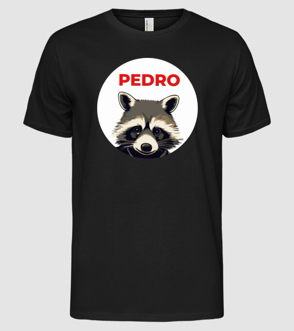  minta fekete pólón