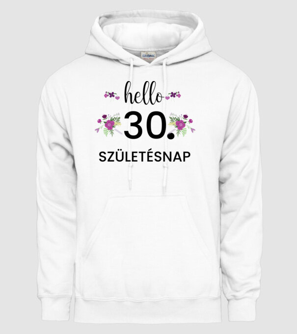  minta fehér pólón