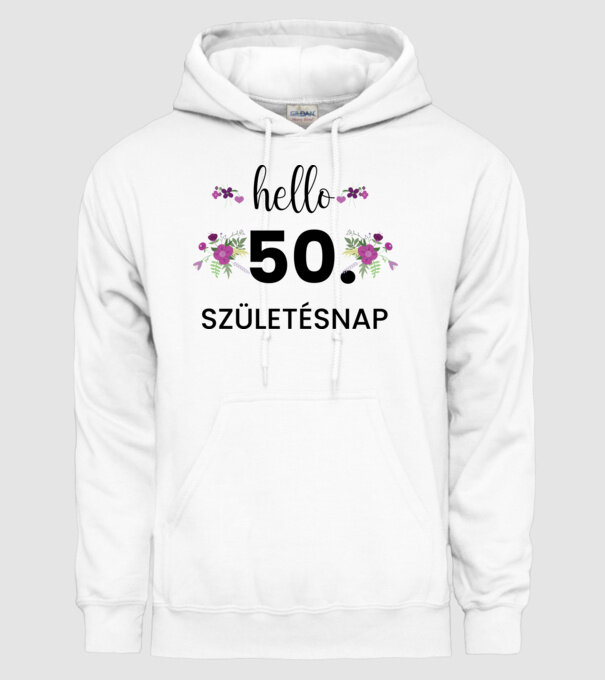  minta fehér pólón