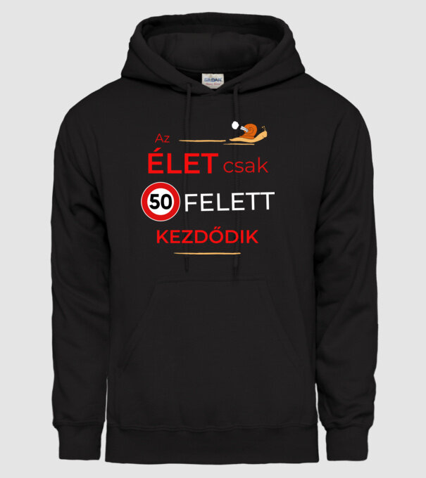  minta fekete pólón