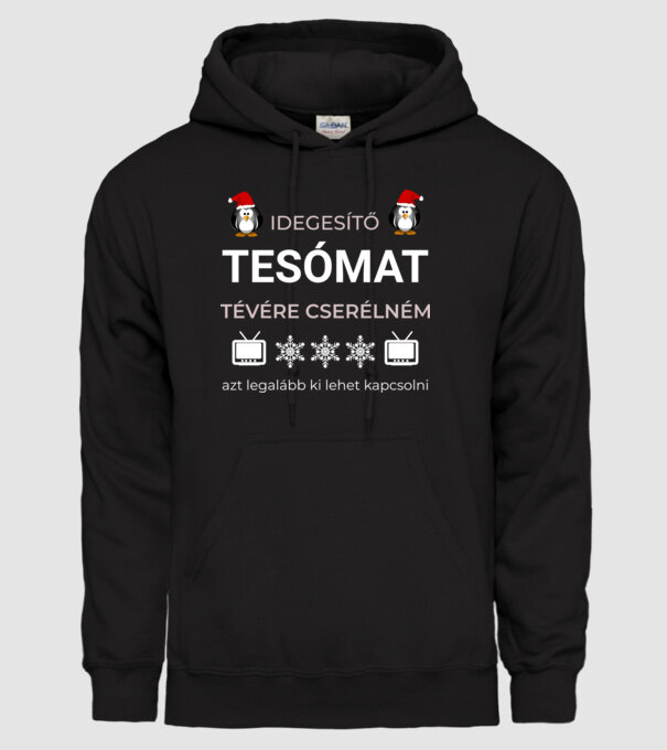  minta fekete pólón