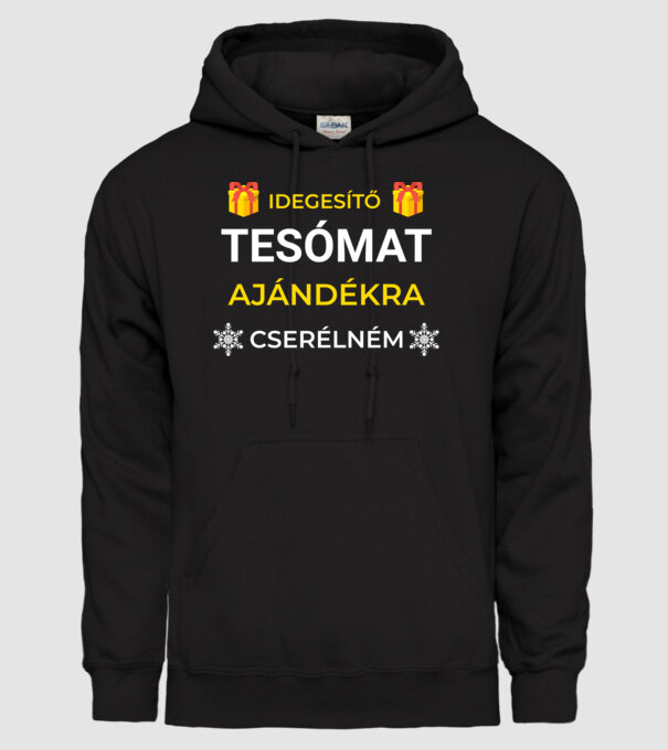  minta fekete pólón