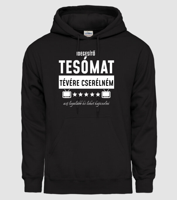  minta fekete pólón